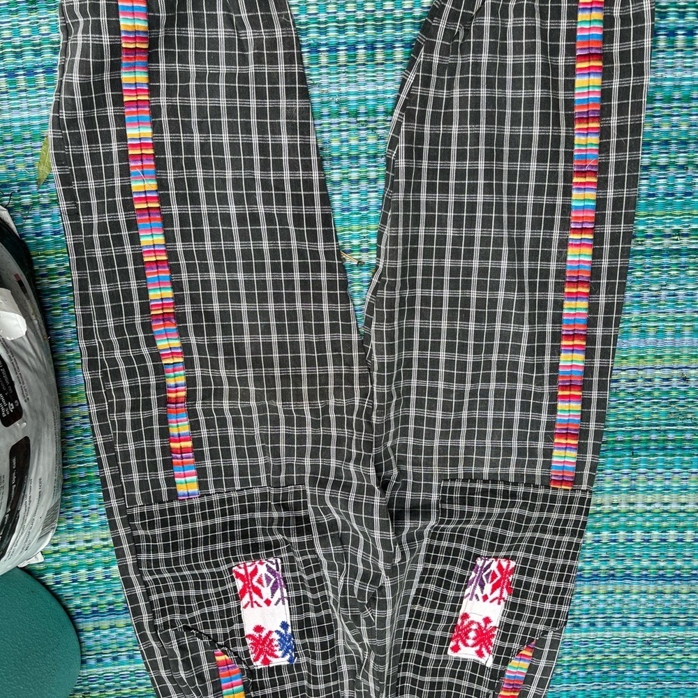 - CLEARANCE 

100% vintage Guatemalan Mayan cotton Pants OSFM